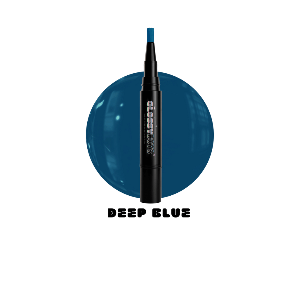 Nail Polish Pen - Deep Blue - Glossy Boys