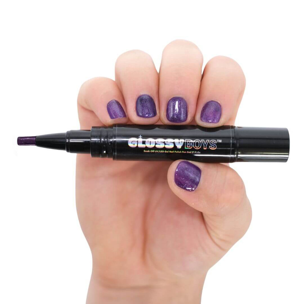 Nail Polish Pen - Dark Amethyst - Glossy Boys