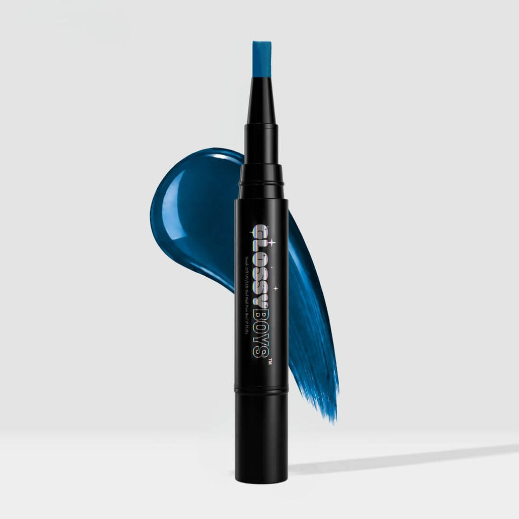 Nail Polish Pen - Deep Blue - Glossy Boys